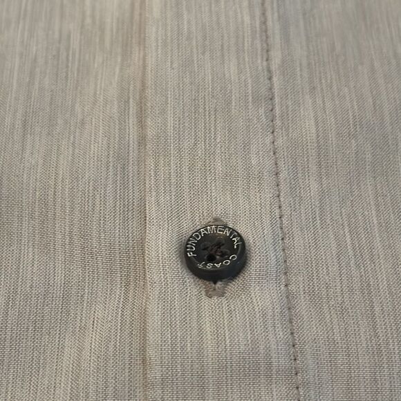 FUNDAMENTAL COAST Short Sleeve Button Front Shirt - Picture 3 of 10